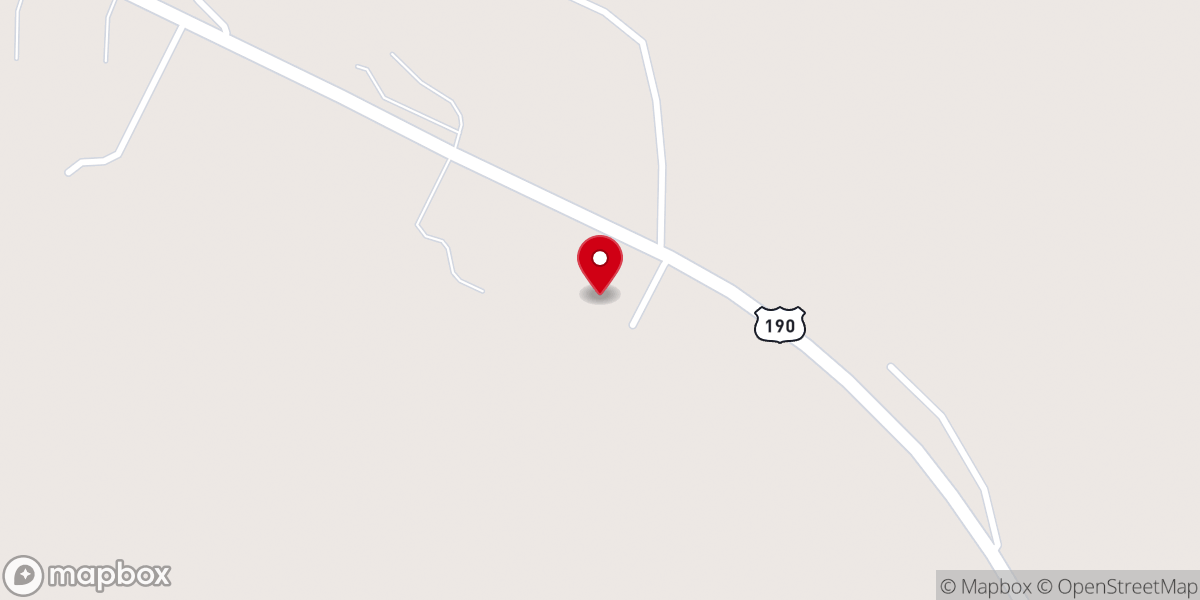 Map showing location of Lincoln Bible College