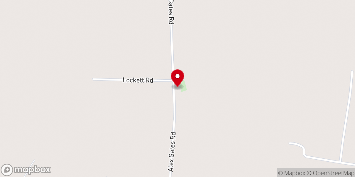 Map showing location of GreenHill M.B. Church