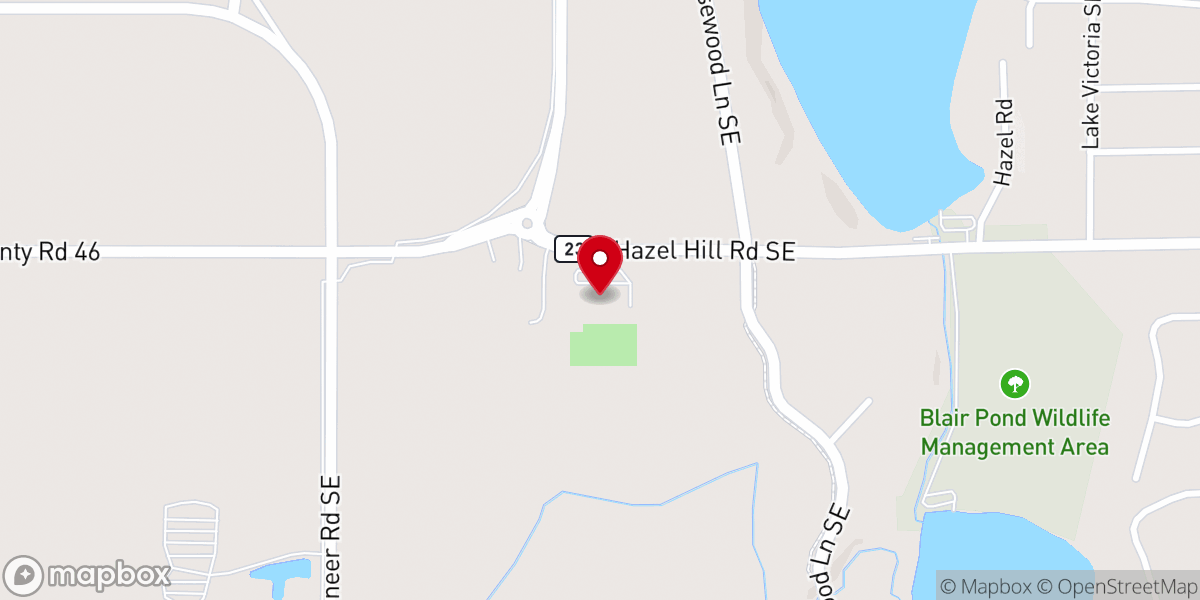 Map showing location of Grace Baptist Church-Alexandria