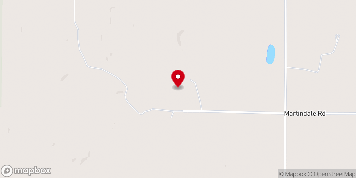Map showing location of Fleming Farms