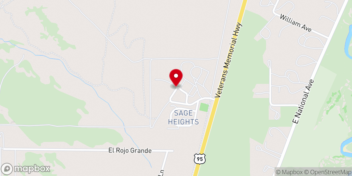 Map showing location of Salvation Army Corps