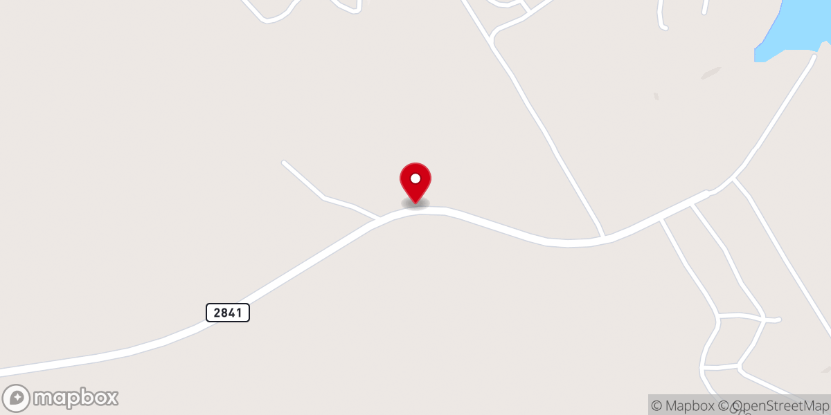 Map showing location of Lake Whitney Ranch