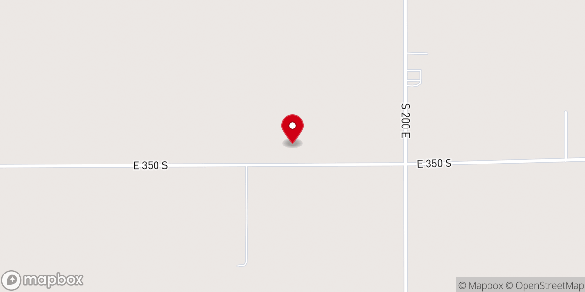 Map showing location of Prairie Church