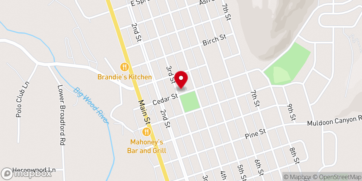Map showing location of Iglesia Bautista Valle Hermoso