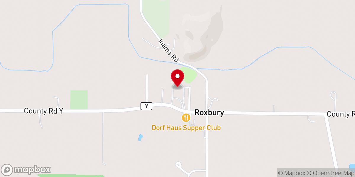 Map showing location of Church Rectory