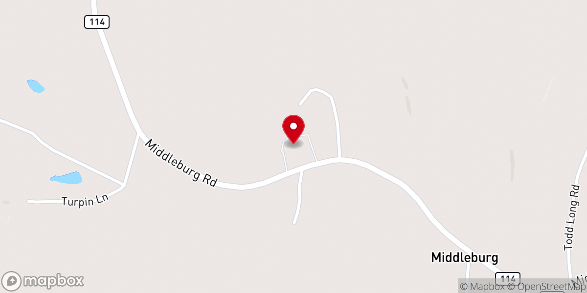 Map showing location of Judson M.B. Church