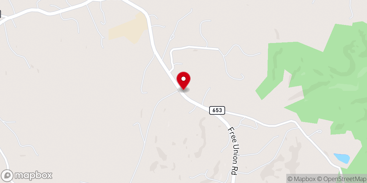 Map showing location of New Covenant Pentecostal Church