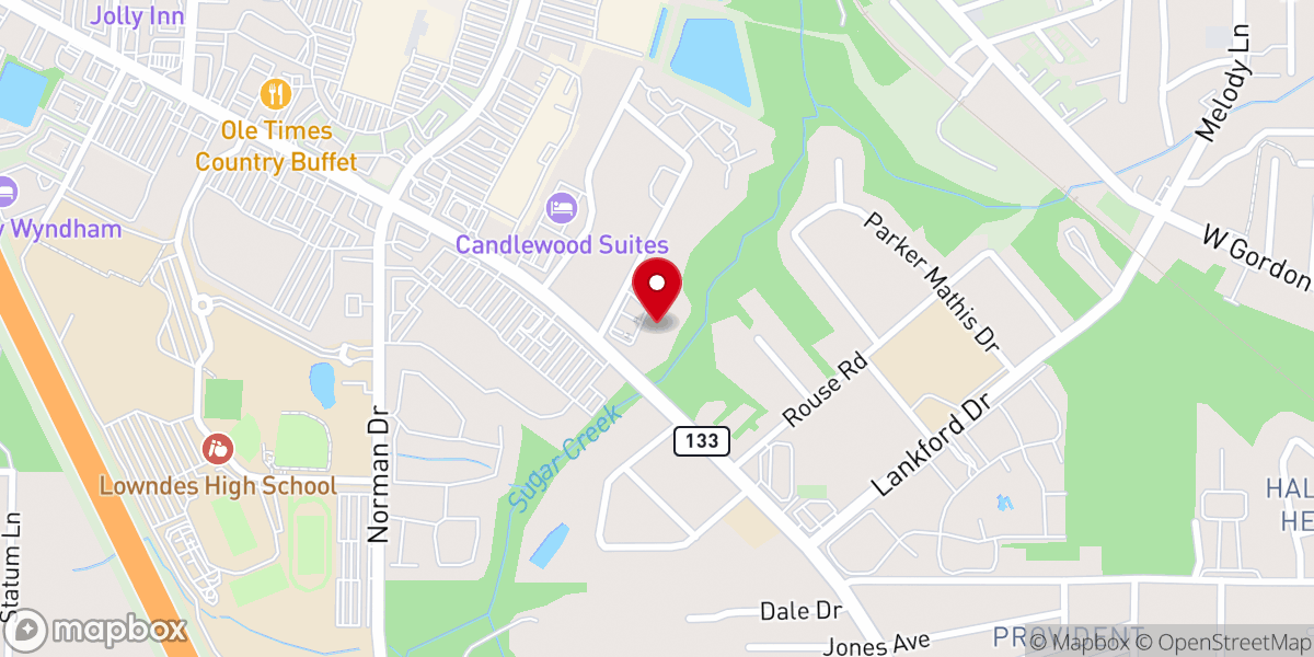 Map showing location of St.Augustine Road Church of Christ