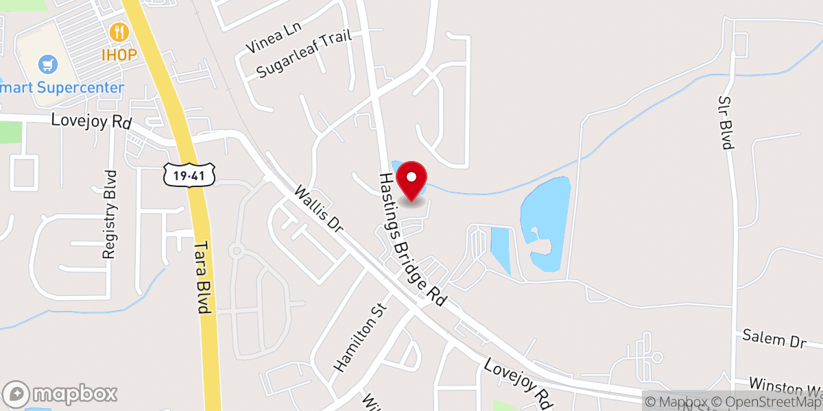 Map showing location of Love ~N~ Action Community Outreach Center, INC