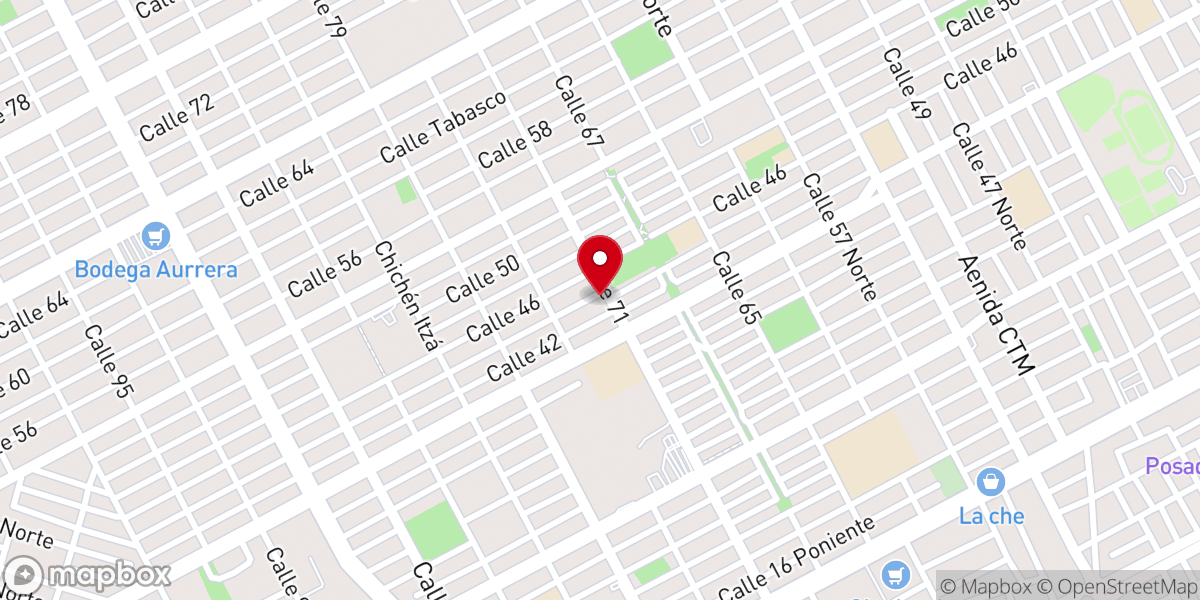 Map showing location of Iglesia Bautista Estrella De Belen