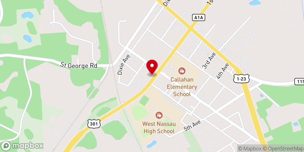 Map showing location of Grace's House