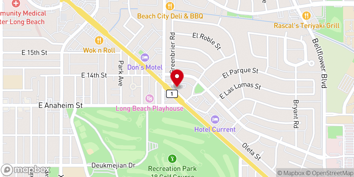 Map showing location of Rock Christian Fellowship