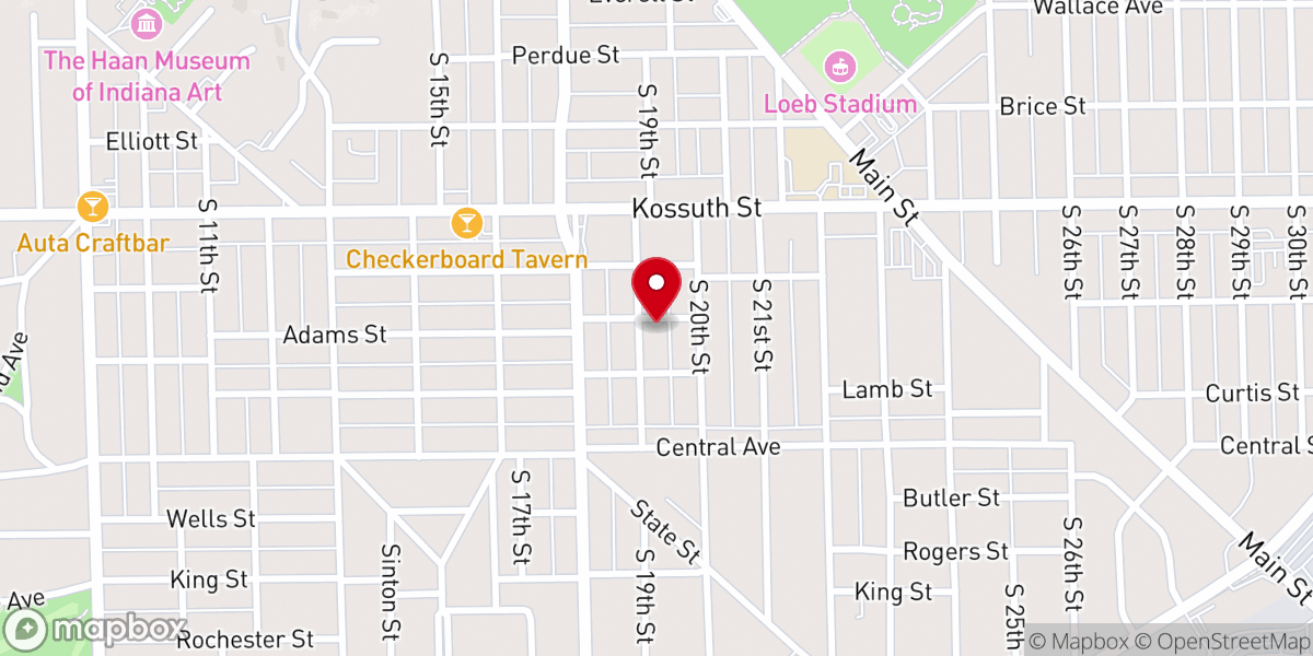 Map showing location of Whole Truth Apostolic Faith Assembly