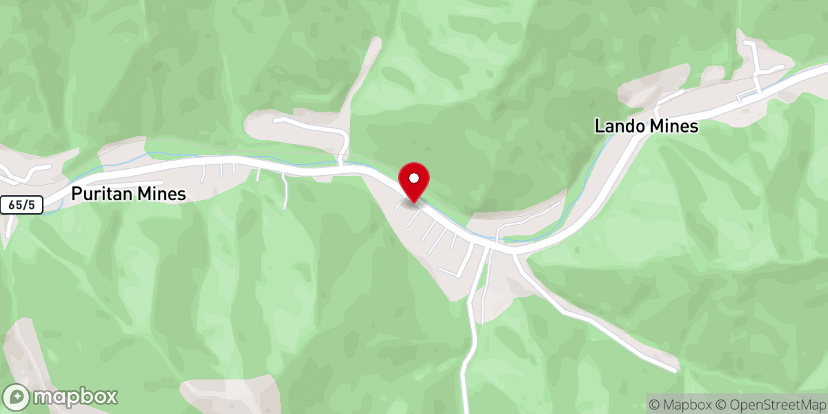 Map showing location of Living Stone Baptist Church