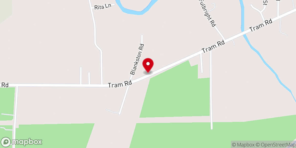 Map showing location of Greater Rising Sun Baptist Church