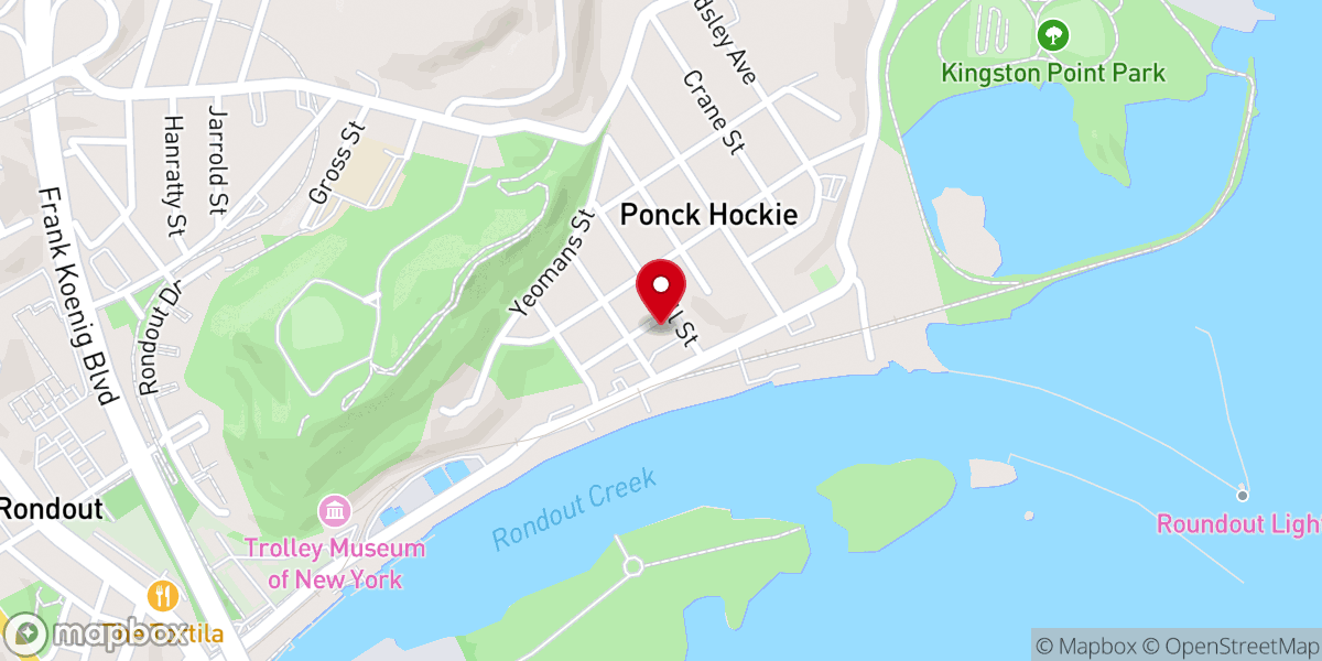 Map showing location of Riverview Missionary Baptist Church