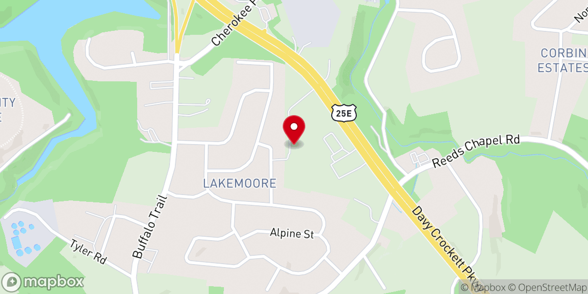 Map showing location of Lakemoore Church-God-Prophecy