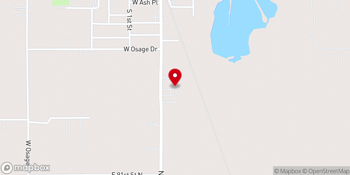 Map showing location of Sperry/Dawson General Assembly and Church of the Firstborn