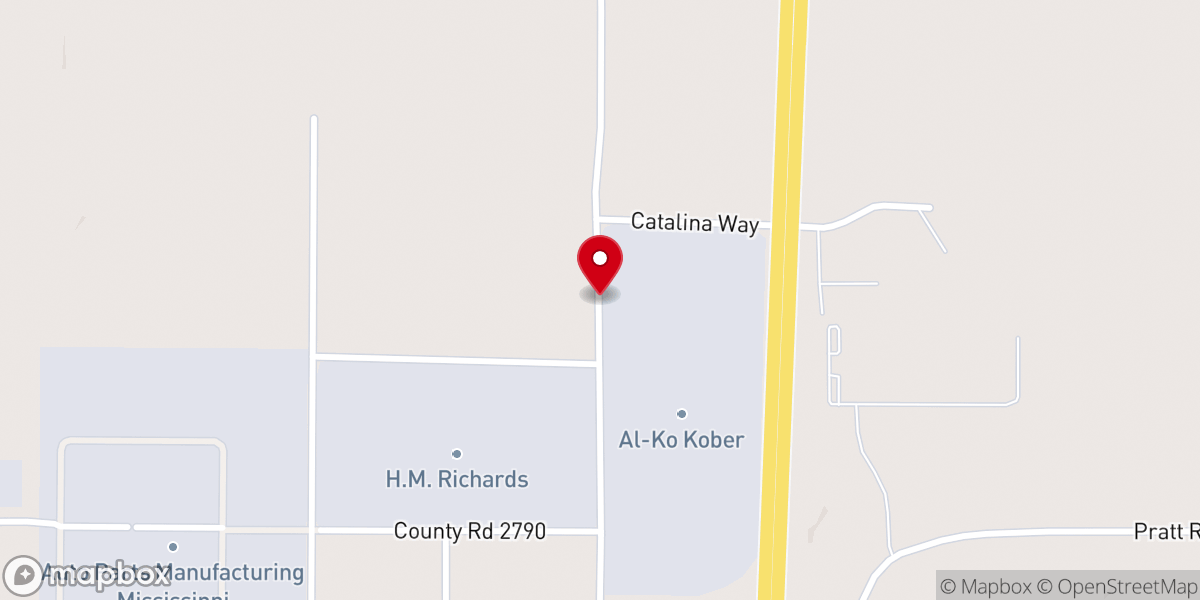 Map showing location of Mt Zion Baptist Church