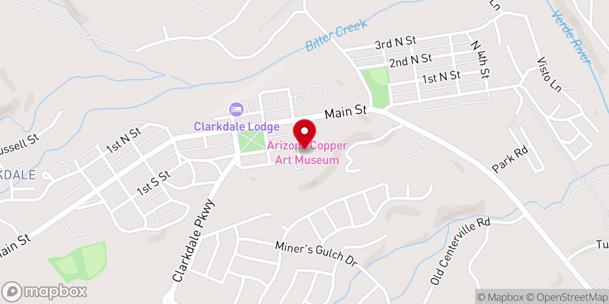 Map showing location of St. Thomas Episcopal Church
