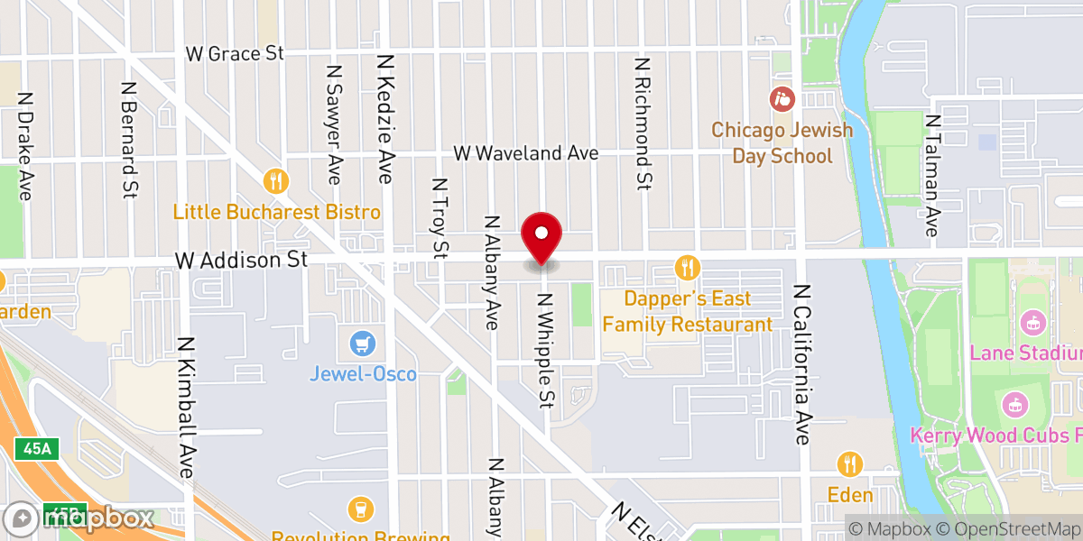 Map showing location of Celestial Church of Christ