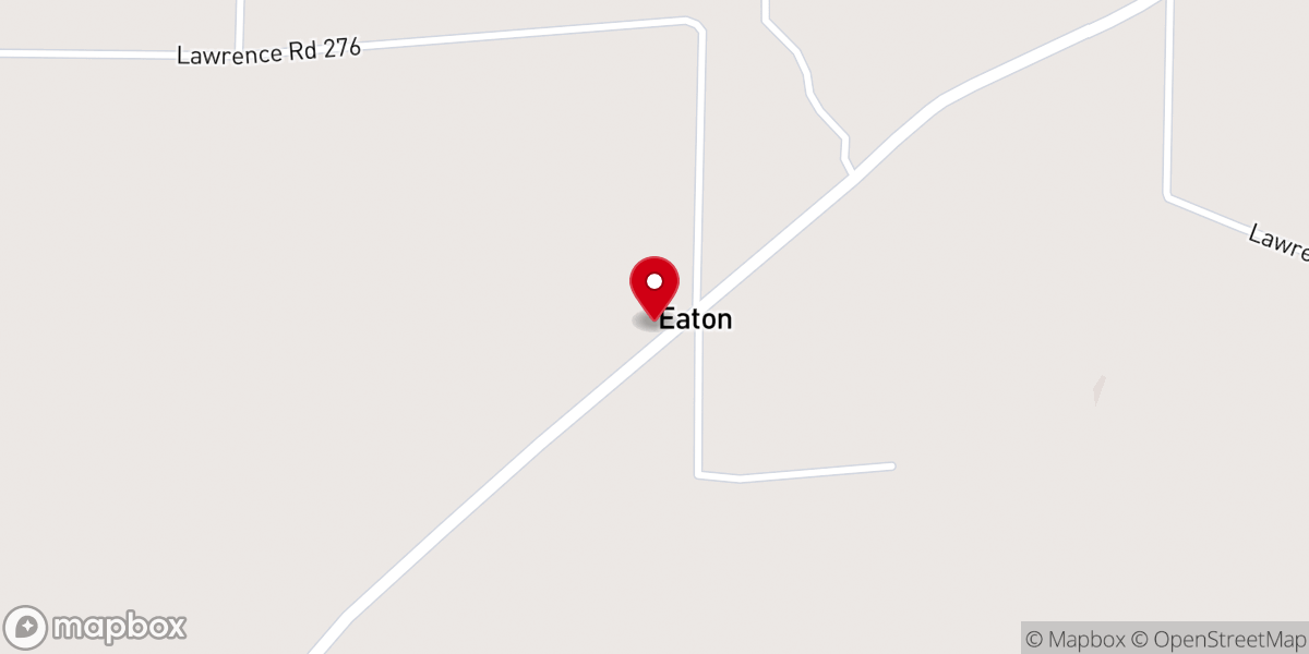 Map showing location of Faith Missionary Baptist Church