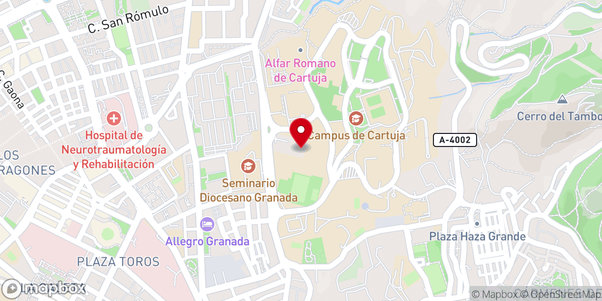 Map showing location of Claustro del Monasterio de Nuestra Señora de la Asunción.