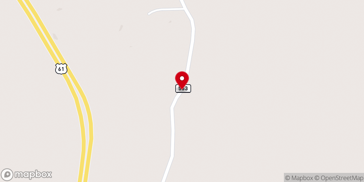 Map showing location of Morning Star Church