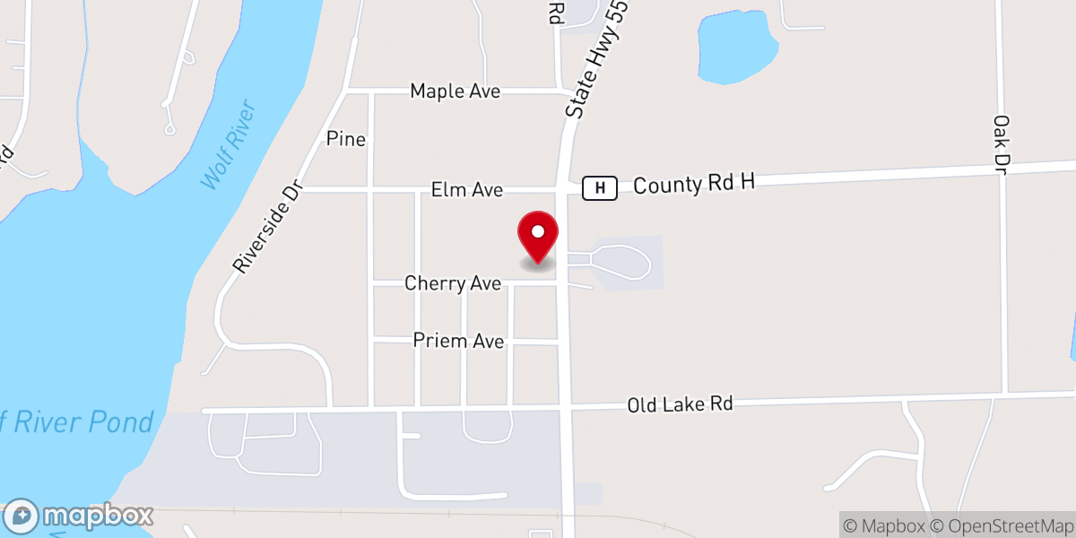 Map showing location of Seventh Day Adventist Church