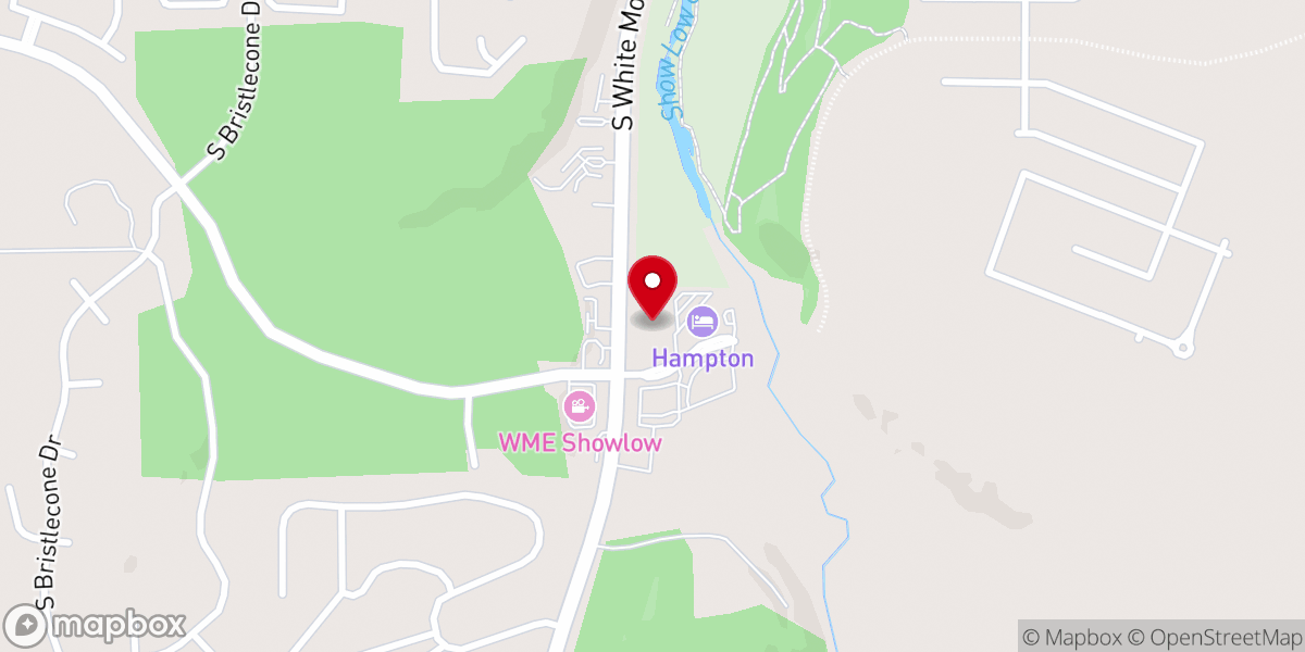 Map showing location of Fairfield by Marriott Inn & Suites Show Low