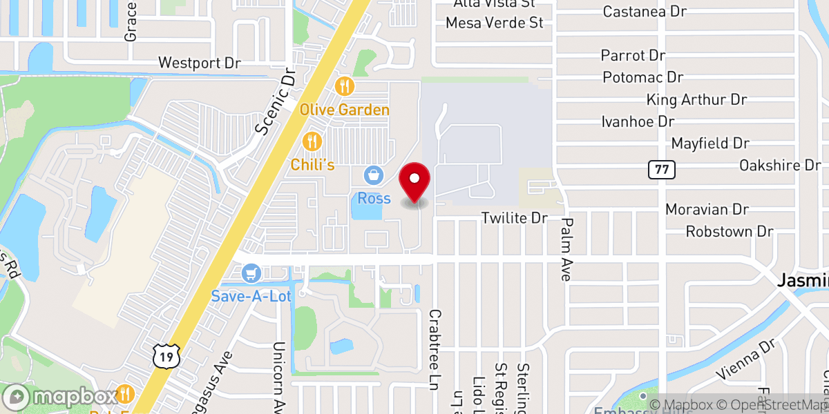 Map showing location of Regency Residence - Sky Active Living