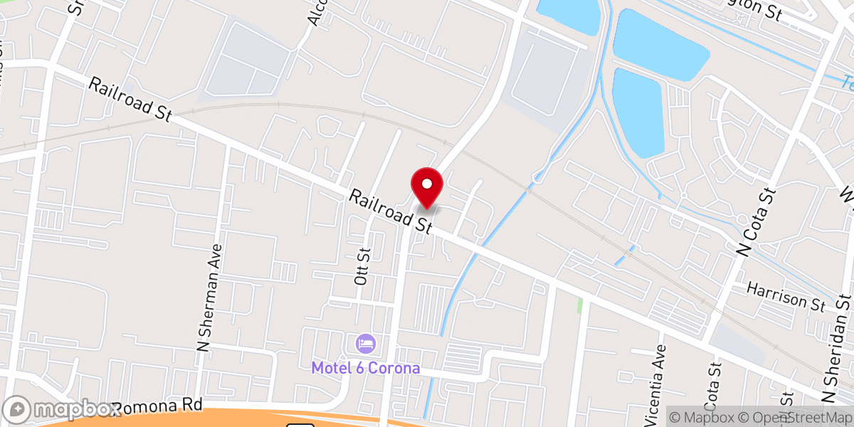 Map showing location of Calvary Chapel Living Water