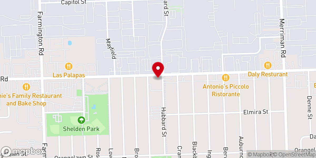 Map showing location of St. Michael the Archangel Parish
