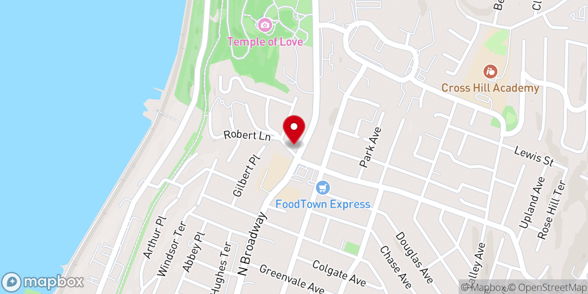 Map showing location of Seven Hills Church