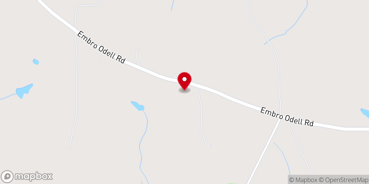 Map showing location of Greater Lovely Hill Baptist