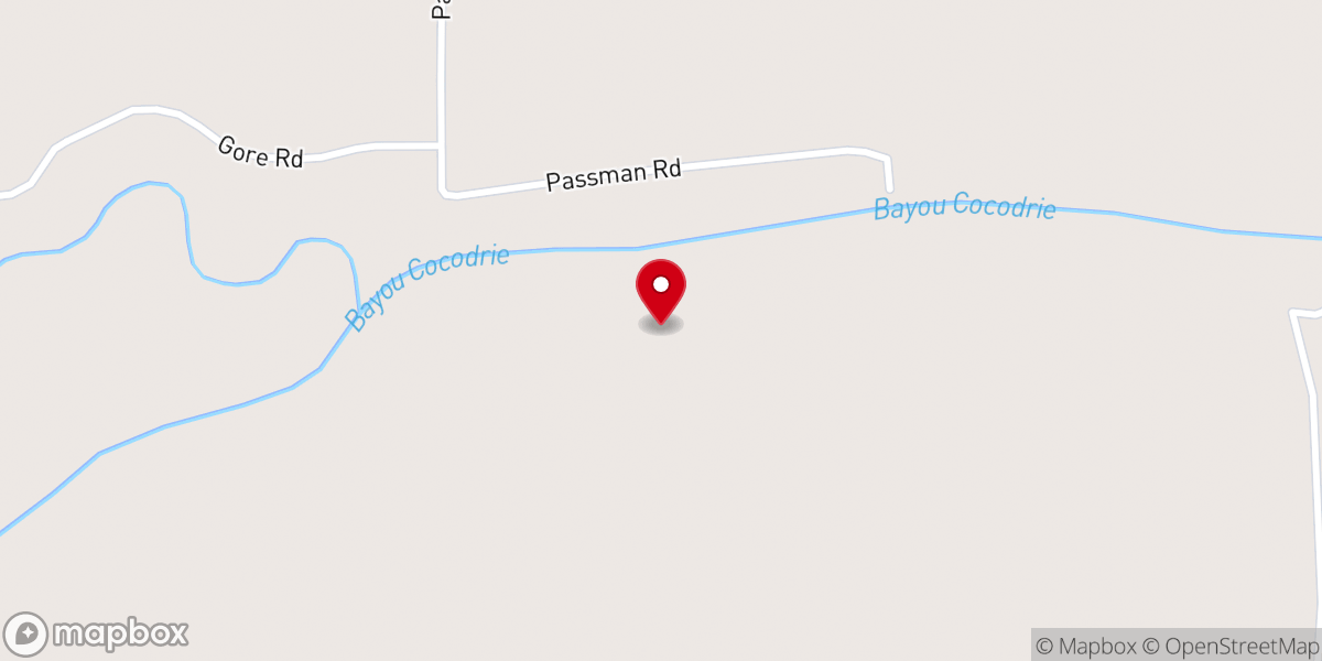 Map showing location of Concordia Parish