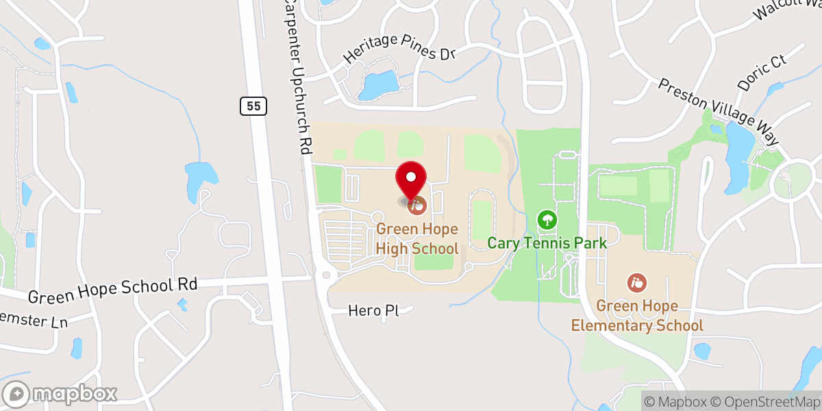 Map showing location of Risen Chapel Global Methodist Church