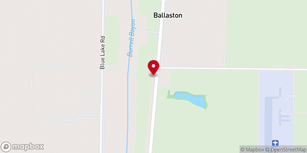 Map showing location of Holmes Chapel Full Gospel Baptist