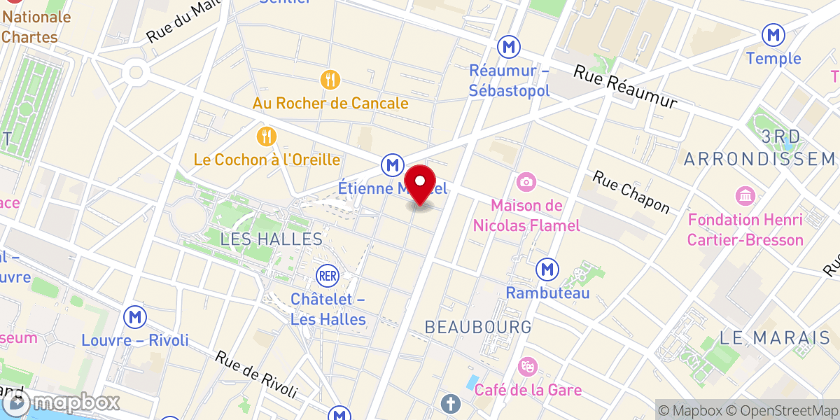 Map showing location of Église Saint-Leu-Saint-Gilles