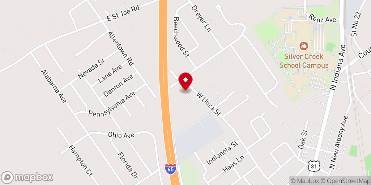 Map showing location of Maple Manor Christian Home