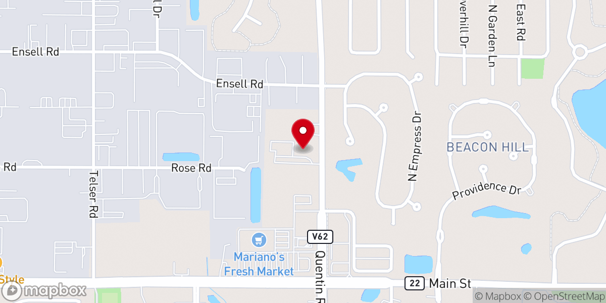 Map showing location of Heritage Church