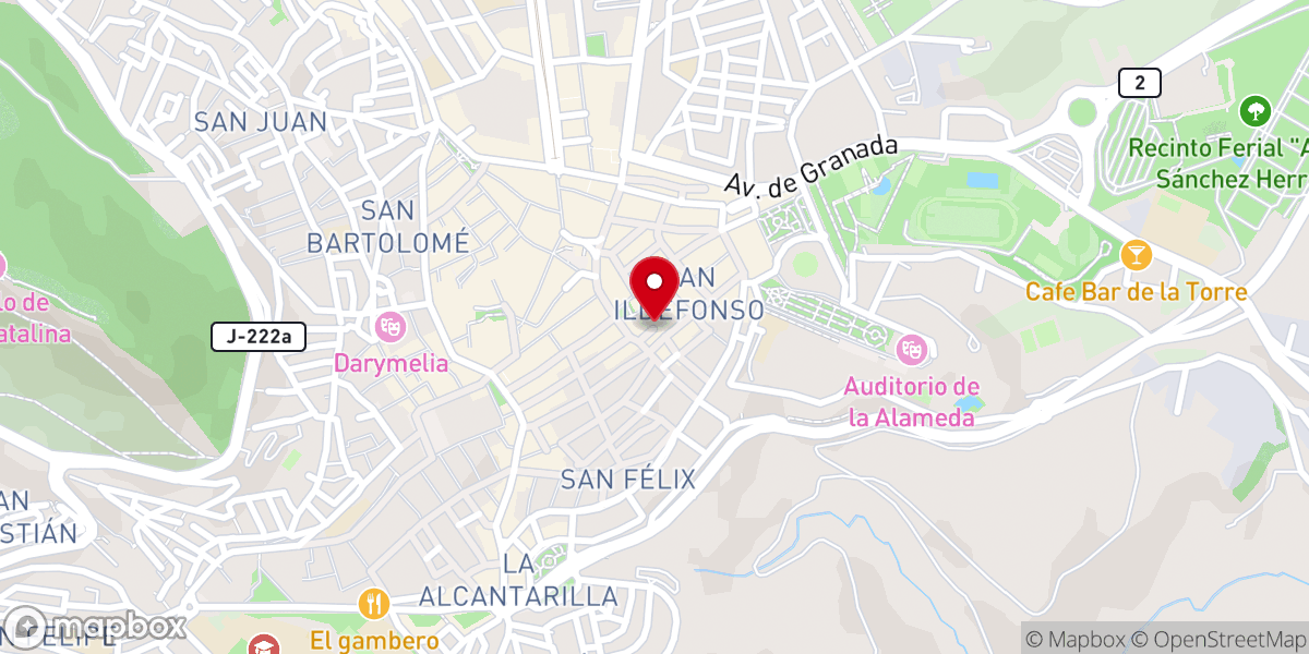 Map showing location of Cofradía de Ntra. Señora de la Capilla