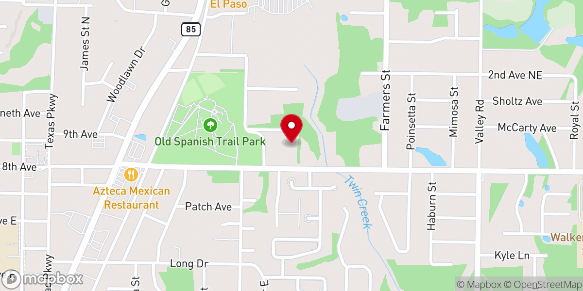 Map showing location of Destiny Worship Center Crestview