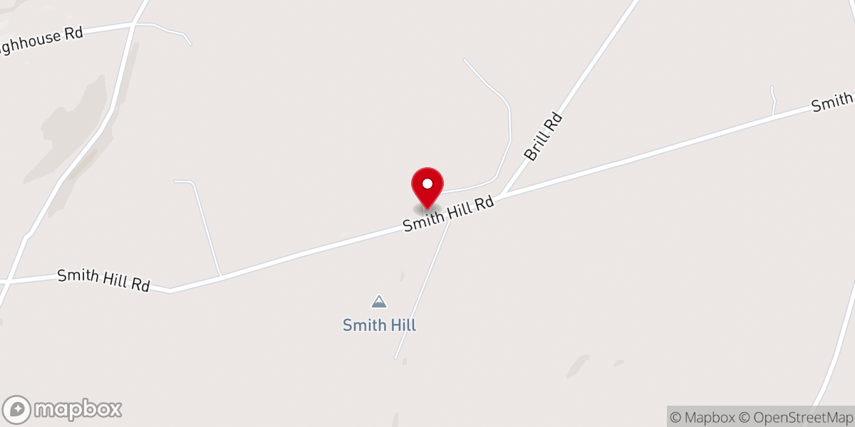 Map showing location of Smith Hill United Methodist Church