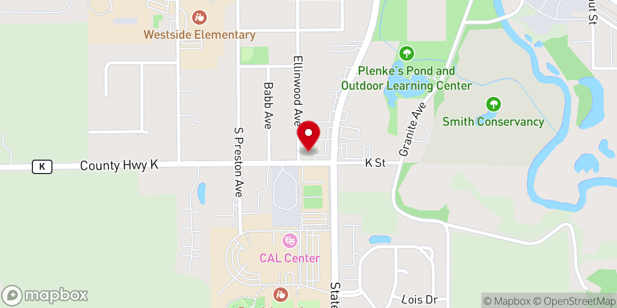 Map showing location of Turnpoint Pentecostal Church