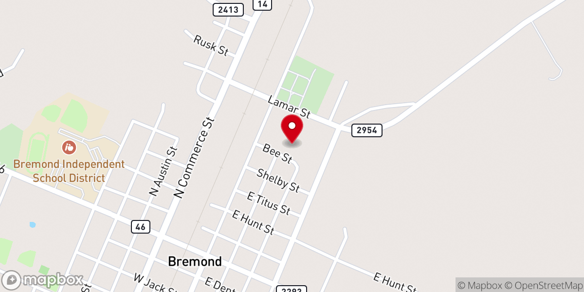 Map showing location of St. Mary’s Recreational Center
