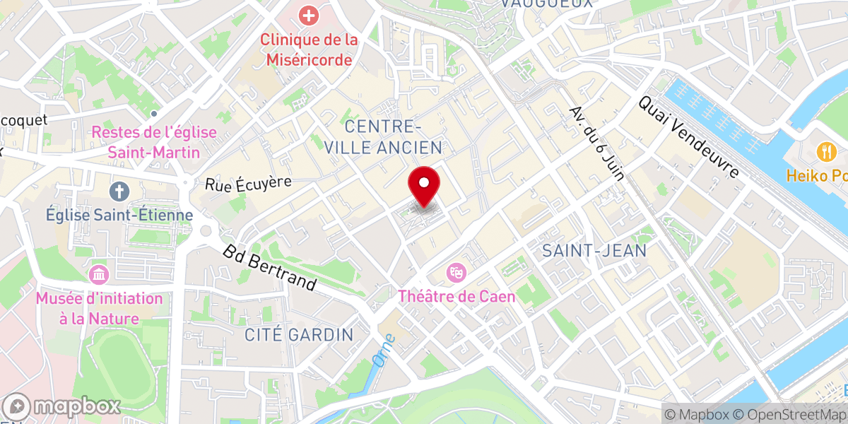 Map showing location of Place de la République