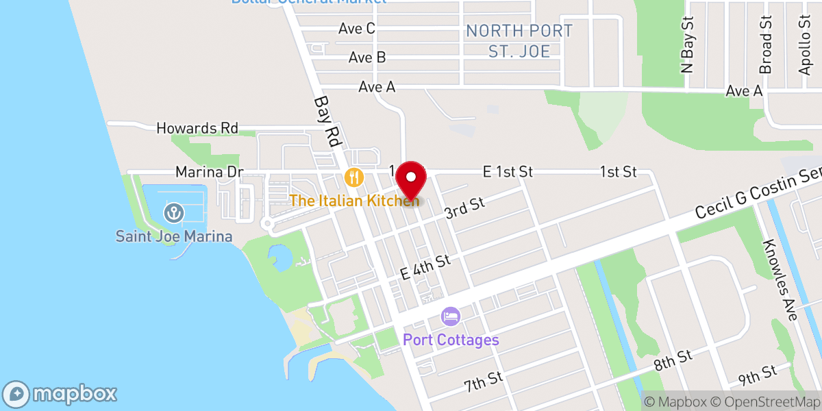 Map showing location of METHODIST CARE CLOSET
