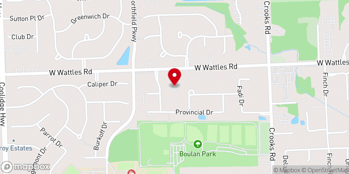 Map showing location of Wisdom City Church