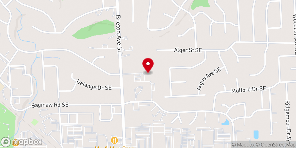 Map showing location of Christ Church (PCA)